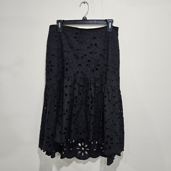 Ann Taylor Eyelet Skirt - Picture 1 of 8